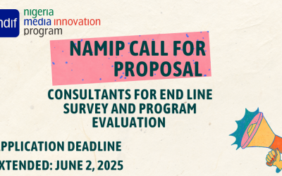 EXTENDED – Applications Open for Consultants to Lead NAMIP’s Final Program Evaluation