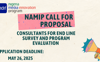 Press Release – Applications Open for Consultants to Lead NAMIP’s Final Program Evaluation